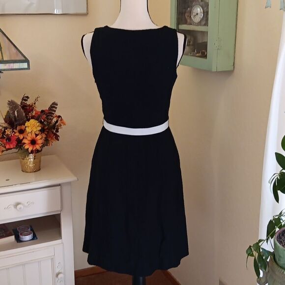 Banana Republic Textured Fit and Flare Dress - Picture 6 of 12